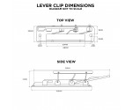 100 mm Lever Clipboard Clip 